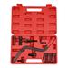 Fichiouy Manual Valve Spring Compressor Tool Kit with Box Valve Spring Compressor Adapters