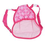 Doll Carrier Sling Front Baby Bags Carrying Backpack Storage Accessories Wrap Portable Pink