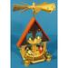 German christmas pyramid Santa giving out X-mas presents height 36 cm / 14 inch original Erzgebirge by Richard Glaesser Seiffen