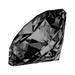 Pedty Crystal Diamond Paperweight Jewels Wedding Decorations Christmas Centerpieces Home Decor Gift 50mm (2inch) Crystal Diamond Black