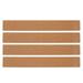 WINDLAND Soft Oak Cork Bulletin Bar Soft Strip Set Empty Board Memo Strip for Decorative