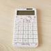 Hello Kittys Solar Calculators Sanrio Anime Kawaii Stuff Cinnamoroll Kuromi 12-Digit Calculators Calculation Tools Toys Girls