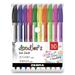 Zebra Pen Doodlerz Gel Stick Pen Bold Point 1.0Mm Assorted Glitter Colors 10 Ea 6 Pack