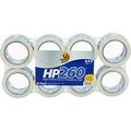 Duck HP260 Packaging Tape 8 Rolls 480 Yards High Performance Strong Tape for Shipping Mailing & Storage 3 Core Clear Packing Tape Refills for Boxes 1.88 x 60 Yd. (1067839)