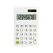 Tuphregyow Solar Desktop Tablet Calculator Simples Ultra-thin 8-digit Screen Clear And Easy To Key Unreadable Office Student Business Gift Calculator White