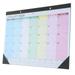 Planner Calendar Paper Decor for Home Tabletop Board Game Deck Holder Office Wall-mounted Chunk