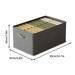 Storage Bags Storage Box Foldable Closet Storage Box 2023 Upgraded Clothing Storage Bins With Metal Frame Thickened Foldable Cationic Fabric Storage Bins Large Storage Bins With Storage Clearance