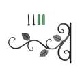 Clearance! EQWLJWE Wrought Iron Plant Hanger Wall Bracket Rustic Hook for Hanging Flower Basket Bird Feeder Planter Lantern Wind Chimes Indoor and Outdoor