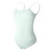 Posijego Womens Sleeveless Backless Bodysuits Spaghetti Straps Gymnastics Dance Body Suit Leotard Dancewear