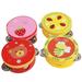 Hand Bell Tambourine Infant Toys Kids Musical Instruments Child Handbell Baby 10 CM