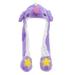 Up Ears Unicorn Hat Funny Cartoon Animal Plush Toy for Children Adults (Purple)