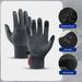 Deagia Hiking Gear Clearance Outdoor Sports and Winter Non Slip Men and Women Plus Velvet Warm Ski Riding Windproof Gloves Camping Tools