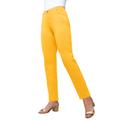 Plus Size Women's True Fit Stretch Denim Straight Leg Jean by Jessica London in Sunset Yellow (Size 12) Jeans