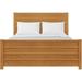 Caroline Wooden Platform Bed by Camden Isle in Oak (Size QUEEN)