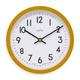 Elstow Small Kitchen Wall Clock Quartz Retro Style 20cm