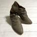 Free People Shoes | Free People Booties By Mi.Im Free Soul Leather Gray Washed Sz 10 Zip Up Shoes | Color: Gray | Size: 10