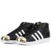 Adidas Shoes | Adidas Woman’s 6.5 Pro Model Sneakers Black Gold Toe Rare Bb2130 Jeremy Scott | Color: Black/White | Size: 6.5