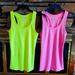 Under Armour Tops | 2 Under Armour Heat Gear Tank Tops Sz M Fitted | Color: Pink/Yellow | Size: M