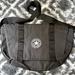 Converse Bags | Converse To Go Canvas Messenger Bag Canvas Euc | Color: Black/White | Size: Os