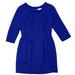 J. Crew Dresses | J. Crew 100% Wool 3/4 Sleeve Boatneck Royal Blue Mini Dress | Color: Blue | Size: 4