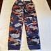 Nike Bottoms | Nike Boy’s Club Fleece Navy/Crimson Printed Joggers- Size Xl | Color: Blue/Orange | Size: Xlb