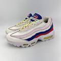Nike Shoes | Nike Air Max 95 Se Panache White Red Blue Pink Women Shoes Aq4138-101 Size 8 | Color: White | Size: 8