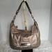 Coach Bags | Coach Metalic Gold/Bronze Leather Kristin Hobo Shoulder Bag Handbag Purse | Color: Gold | Size: Os