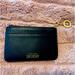 Kate Spade Accessories | Kate Spade Keychain Mini Wallet. Black Leather | Color: Black | Size: Os