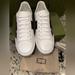 Gucci Shoes | Gucci Shoes Ace Embroidered Arrow White Leather Sneakers Women 9 | Color: White | Size: 9