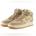 Nike Shoes | Nike Mens Air Force 1 07 Mid Limestone Shoe Sz 8.5 | Color: Tan/White | Size: 8.5