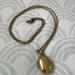 J. Crew Jewelry | J. Crew Oval Heirloom Locket Necklace In Antique Gold | Color: Gold | Size: Os