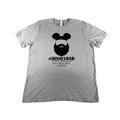 Disney Shirts | Disney Dad Shirt Mens Xl Gray Disneydad Bearded Mickey Ears Father Graphic Tee | Color: Gray | Size: Xl