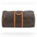 Louis Vuitton Bags | Authentic Louis Vuitton Keepall 55 Travel Monogram Unisex Duffle Bag | Color: Brown | Size: Os