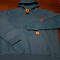 Carhartt Shirts | Carhartt Fleece Lined Hoodie | Color: Blue | Size: M