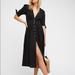 Free People Dresses | Free People Love Of My Life Midi Dress | Color: Black | Size: Xs