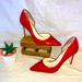 Jessica Simpson Shoes | Gorgeous!Pre-Worn/Used Jessica Simpson Prizma Pumps Sz 7 1/2 | Color: Red | Size: 7.5