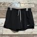 Nike Shorts | Nike Black Dri-Fit Women's Athletic Gym Shorts | Color: Black/White | Size: L