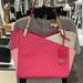 Michael Kors Bags | Michael Kors Jet Set Large Color-Block Logo Chain Shoulder Bag Electric Pink Nwt | Color: Gold/Pink | Size: Large