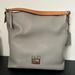 Dooney & Bourke Bags | Gray Leather Dooney & Bourke Tote Bag | Color: Gray | Size: Os