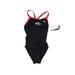 TYR One Piece Swimsuit: Black Graphic Swimwear - Women's Size 24