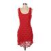 Guess Cocktail Dress: Red Dresses - Women's Size 4