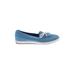 Grasshoppers Sneakers: Slip On Platform Casual Blue Shoes - Women's Size 11 - Almond Toe