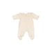 Little Me Long Sleeve Outfit: Ivory Bottoms - Size 3 Month