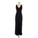 Jessica McClintock Casual Dress - Maxi: Black Dresses - Women's Size 6