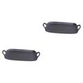 ABOOFAN 2pcs Bread Loaf Pan Nonstick Cake Plate Pizza Oven Bread Platter Oven Cheese Non Stick Cake Pan Ceramic Baking Pan Thank-You+Gifts Griddle Pan Cake Platter Dinner Plate Household