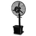 LiYaHead Industrial Fans Standing, Pedestal Fan, High Velocity, Heavy Duty Metal for Industrial, Commercial, Residential, Greenhouse Use, Black (71cm)