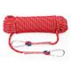 Climbing Rope Diameter 18mm Outdoor Static Rock Climbing Rope 32ft 164ft 328ft 492ft 656ft Safety Rope for Escape Fire Rescue Parachute Ice Climbing Tree Climbing ( Color : Red , Size : 18mm x 20m )