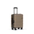 ANTLER - Cabin Suitcase - Clifton Luggage - Size Cabin, Brown - 20x40x55, Lightweight Suitcase for Travel & Holidays - Spinner Carry On Suitcase with 4 Wheels & Twist Grip Handle - TSA Approved Locks