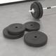 Sporting Goods Exercise & Fitness Weightlifting Free Weights-Weight Plates 4 pcs 30 kg Cement