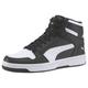 Sneaker PUMA "Puma Rebound LayUp L" Gr. 38,5, schwarz-weiß (puma, black, puma, white) Schuhe Sneaker